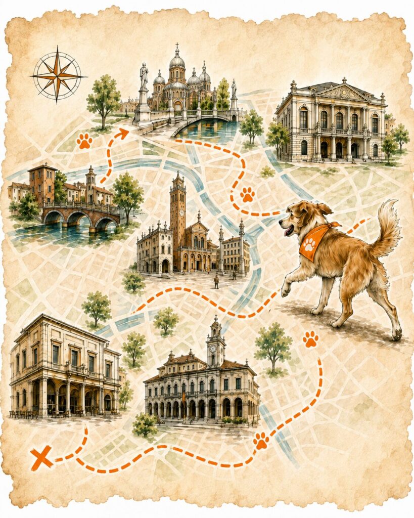 Escape Dog Padova, esperienza per visitare la città insieme al proprio cane